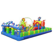 Jungle Buddies inflatable amusement park